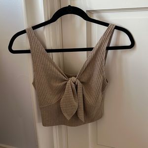 XS Abercrombie Cropped Tank Top